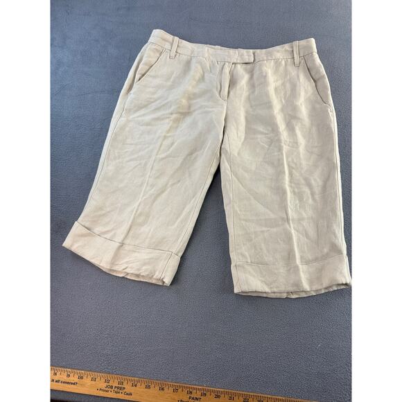 United Colors of Benetton khaki capris  size 44 (L)‎ i - Picture 1 of 7